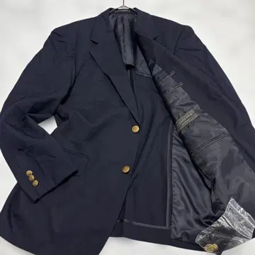 새상품급 TAKA-Q (타카큐) 네이비 재킷 골드 버튼 M 사이즈 상당