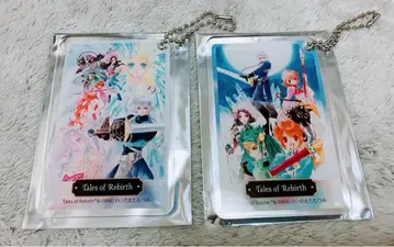 테일즈 오브 시리즈 아크릴 아트 키링 리버스 2개 세트