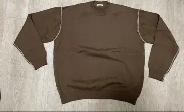 BEAUTY & YOUTH 브라운 니트 스웨터 XL