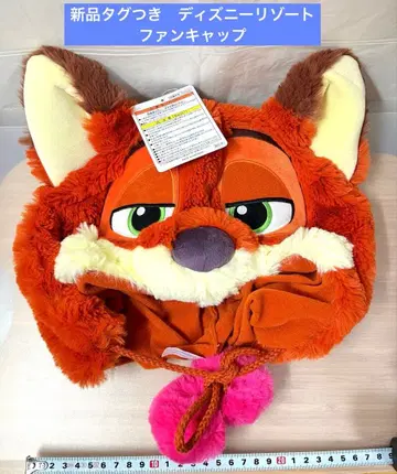 닉 주토피아 팬캡 모자 디즈니 리조트 여우