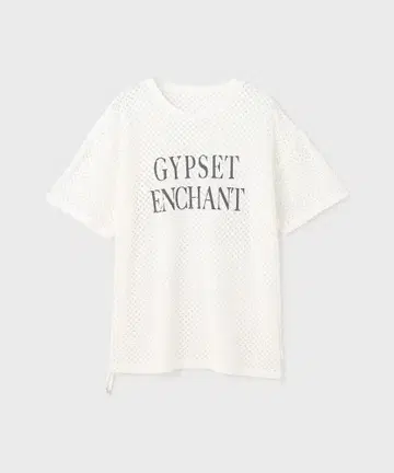 미사용 새상품 그레이스 콘티넨탈 크러쉬 로고 T셔츠 36