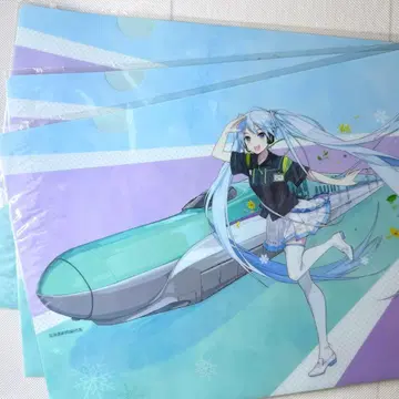 하츠네 미쿠 NEWDAYS 콜라보 클리어 파일