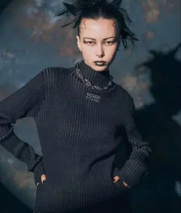 새상품급 지나시스 죠죠 콜라보 니트