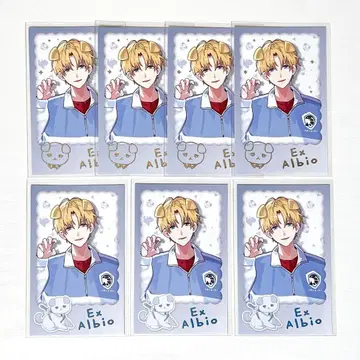 니지산지 완냥 days vol.2 폴라로이드풍 카드 엑스 알비오