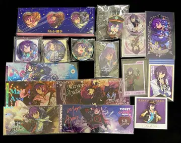 앙스타 마요이 묶음 판매 논카리 러버 클립 캔뱃지 홀로 티켓 카드