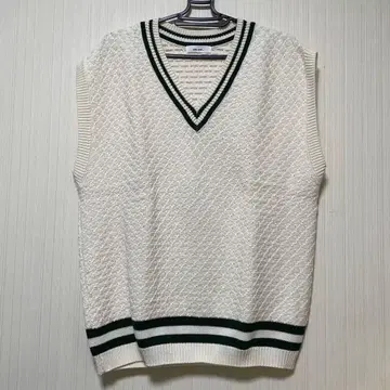 니코앤드 여성용 칠드런풍 V넥 니트 베스트