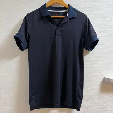 BRIEFING 사이드 로고 피케 셔츠 M