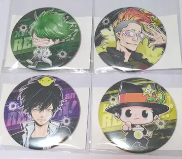 아마노 아키라 전시회 캔뱃지 4점