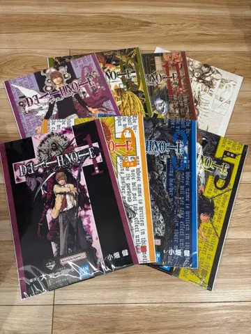 제일복권 데스노트 클리어 포스터 세트 덤 포함