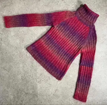 컨디션 최상! 그라데이션 터틀넥 스웨터