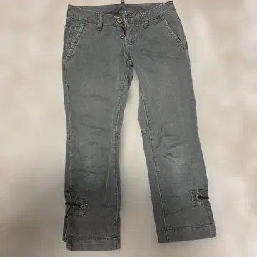 [정품] DSQUARED2 카키 크롭 팬츠 38