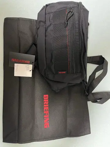 BRIEFING 패니 팩 L 블랙