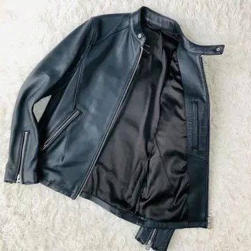 [ 인기 ] JACK ROSE 싱글 라이더 양가죽 네이비 사이즈 2