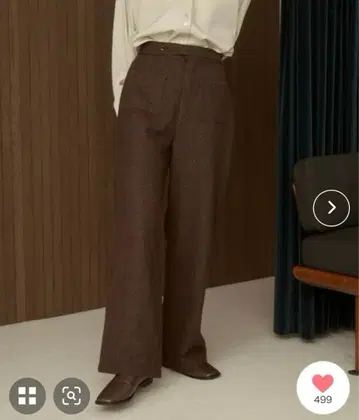 [택 포함 새상품] 체크 디자인 슬랙스