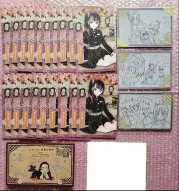 애니메이션 캐릭터 카드 세트 15장 + 혜택 3장