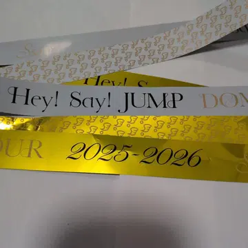 Hey! Say! JUMP 은색 테이프 Ssay 2개