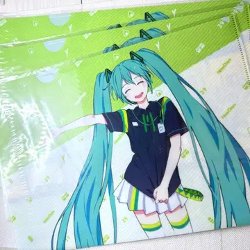 하츠네 미쿠 NEWDAYS 콜라보 클리어 파일 세트