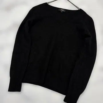 인기 theory 띠어리 현행 블랙 캐시미어 100% 스웨터 S