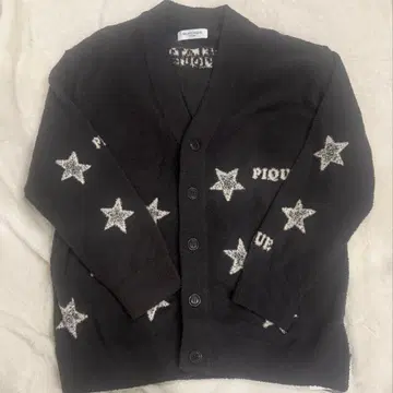 GELATO PIQUE HOMME 별 패턴 가디건 에어모코