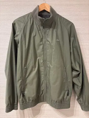 Lacoste 라코스테 카키 그린 블루종 자켓