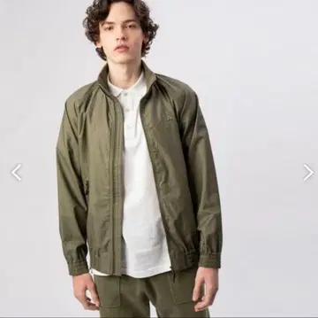 Lacoste 라코스테 카키 그린 블루종 자켓