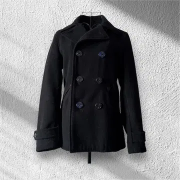 GU 나폴레옹 자켓 울 혼방 숏코트 블랙 S 아우터