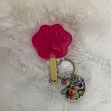 주토피아 아이스캔디 키체인 참 디즈니 리조트