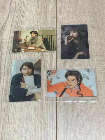 쇼지 코헤이 FC 한정판 팬미팅 굿즈 트레이딩 카드 4장 세트