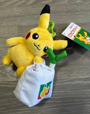 포켓몬 센터 봉제 인형 에코백 피카피카마트 피카츄