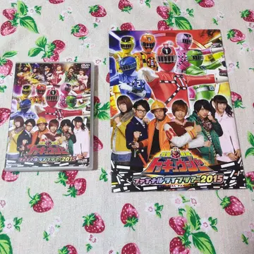 열차전대 토큐저 파이널 라이브 투어 DVD와 팜플렛 세트