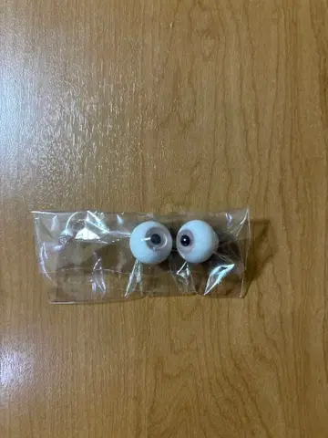 화이트 인형 눈 14mm 2개 세트