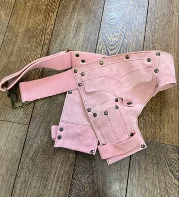 MISS SIXTY 블랙 홀스터 벨트 S 사이즈 핑크