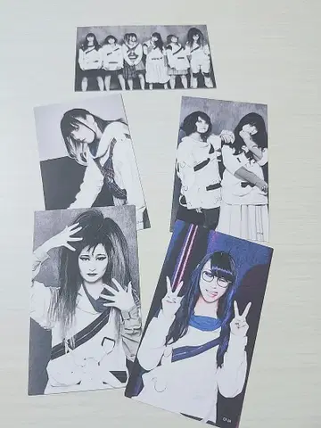 CHAOS PARTY BiSH x LSN 트레이딩 카드 5장 세트