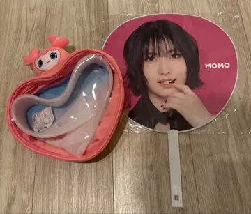 TWICE 모모 부채 GIGO 한정판 뿅옥큥 바디백 2