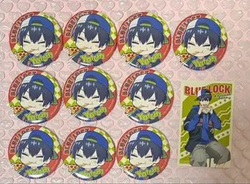 블루 록 이사기 요이치 아메리칸 레트로 캔뱃지 특전