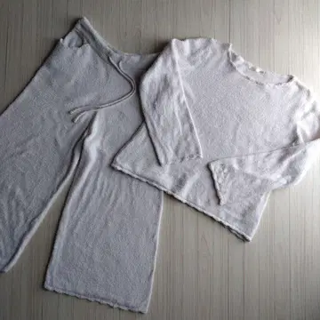 젤라또피케 스캘럽 룸웨어 상하의 세트 핑크 FREE