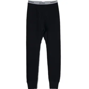 [ L ] 헬스니트 서멀 킹 와플 롱존 블랙