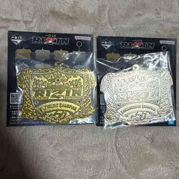 RIZIN 제일복권 챔피온 벨트 메탈 참