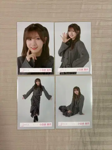 사쿠라자카46 오다쿠라 레이나 체크 코디 4종 컴프