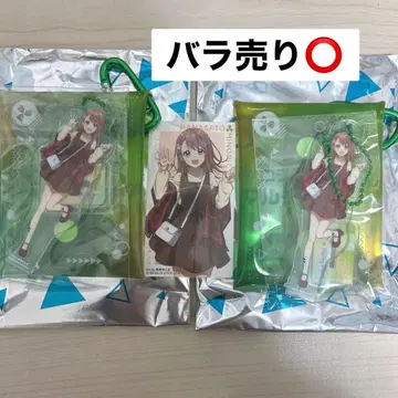 프로세카 시로 콜라보 하나사토 미노리 아크릴 스탠드 파우치 스티커