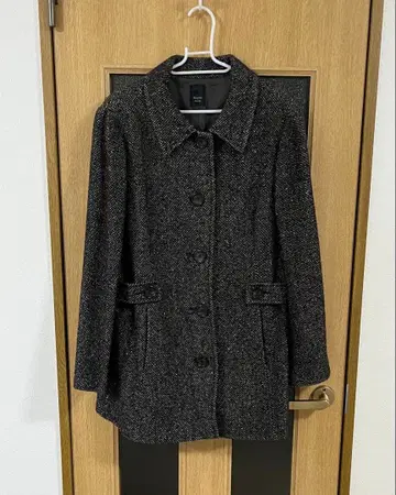 KEITH 키이스 체스터 코트 트위드 조