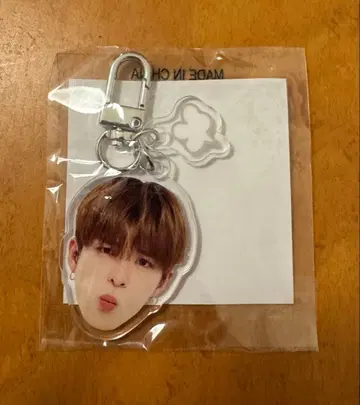 treasure 아사히 얼굴 아크링 키링 (화남)