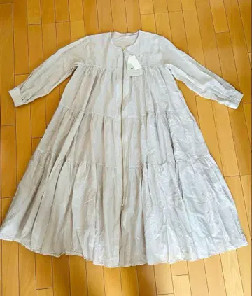 겉옷 롱 원피스 비침 [ 새상품 ] 라이트 베이지