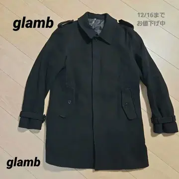 glamb 울 코트 블랙