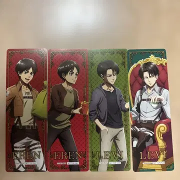 진격의 거인 책갈피 리바이 엘렌