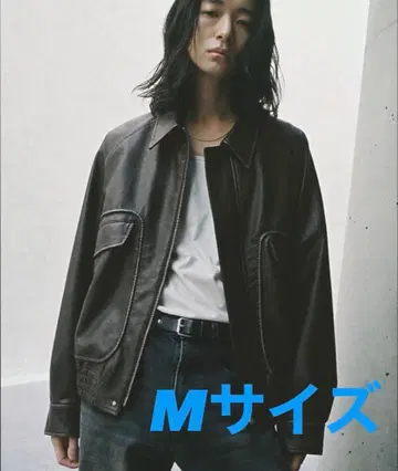 WYMLIDNM ARTIFICIAL GRAIN FLIGHT BLOUSON
