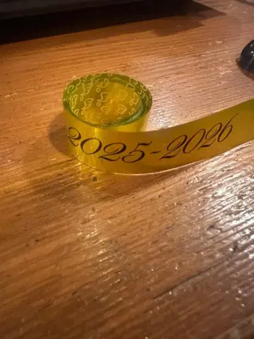 Hey! Say! JUMP 은색 테이프 Ssay 1개 풀