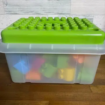 컬러풀 블록 수납 박스 포함