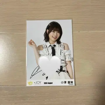 니아 조이 오자와 마나미 체육관 디스코 브로마이드츄 친필