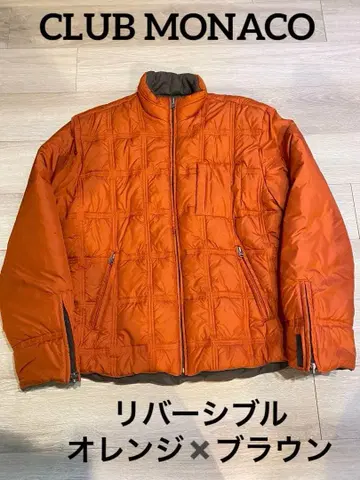 CLUB MONACO 클럽 모나코 리버서블 다운 오렌지 브라운